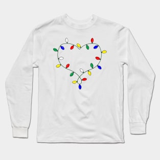 Holiday Love - Tis the Season: Christmas Lights Long Sleeve T-Shirt